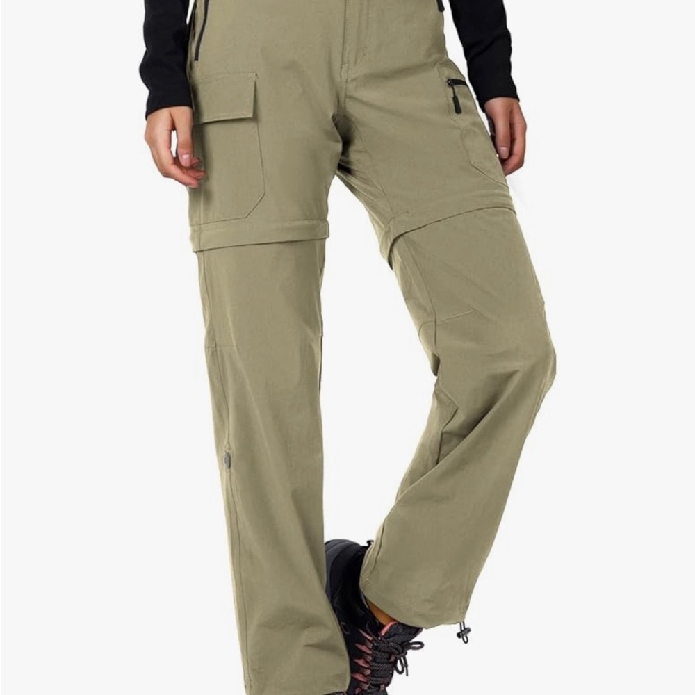 Women's Olive Cargo Pants